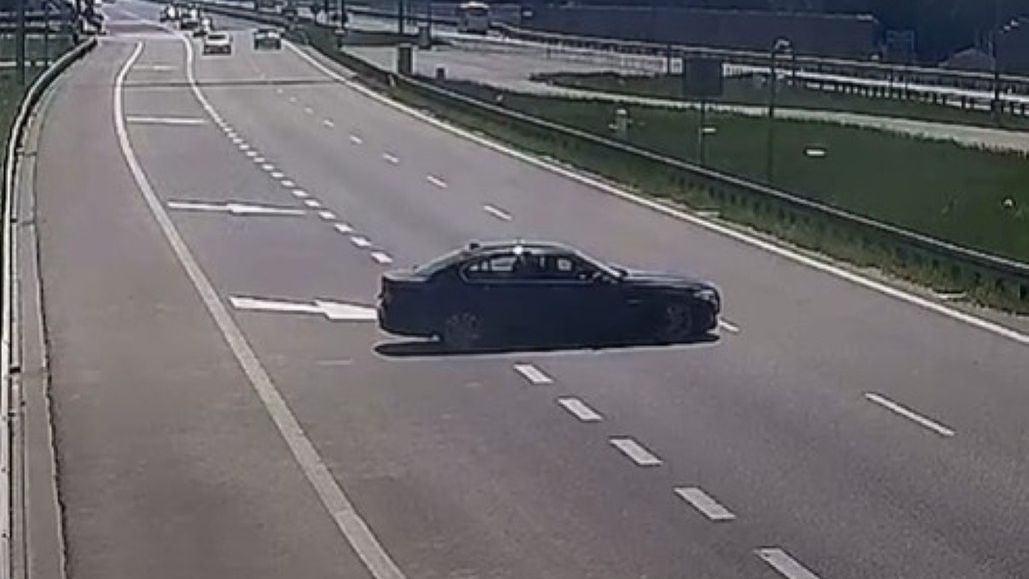 Nagranie niebezpiecznego manewru