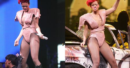 Rihanna szaleje na koncercie