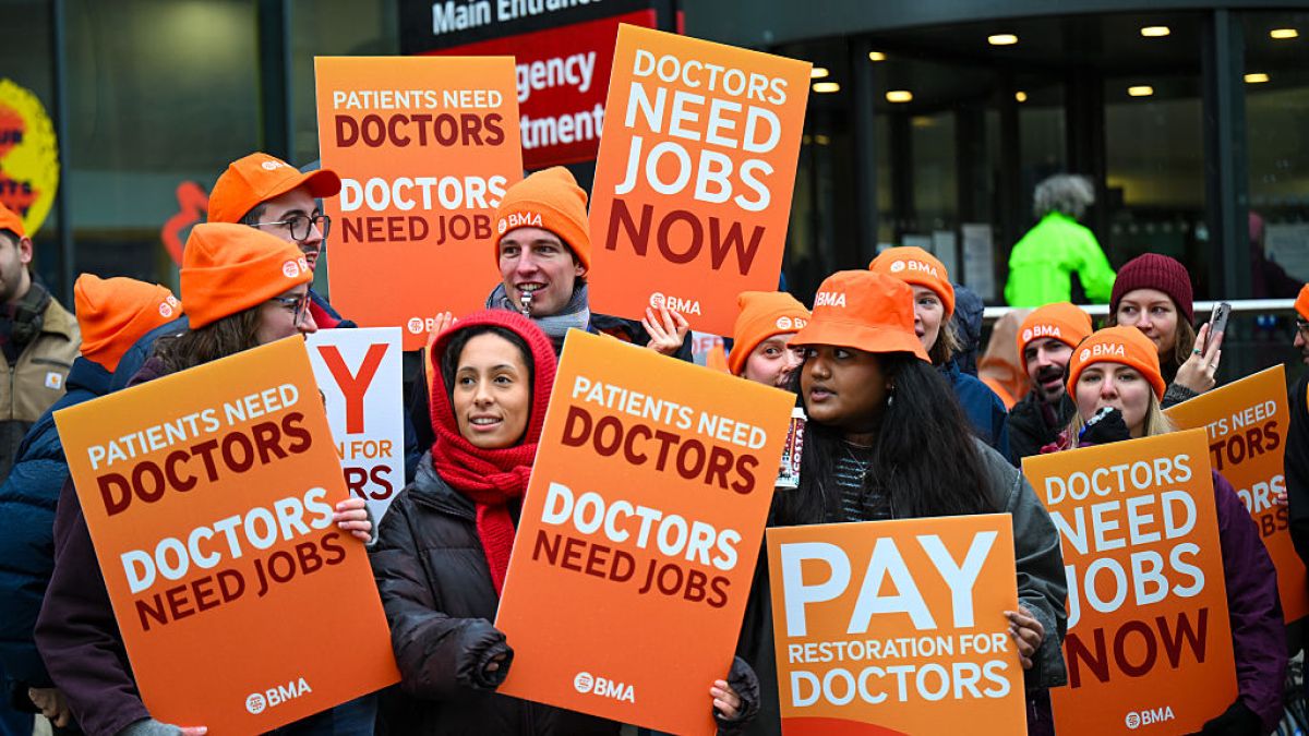 Strajk lekarzy w Anglii