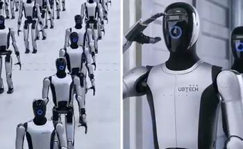 Chiny chwalą się "armią robotów". "Masowa produkcja"