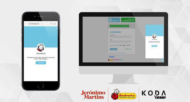 Koda Bots przygotowała chatbota dla Biedronki