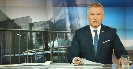 "Fakty" podsumowały działania polityków PiS w siedzibie TVP słowami Jarosława Kaczyńskiego. Wyszło zabawnie