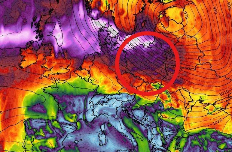 Pogoda. Wichury nadciągną do Polski już w piątek