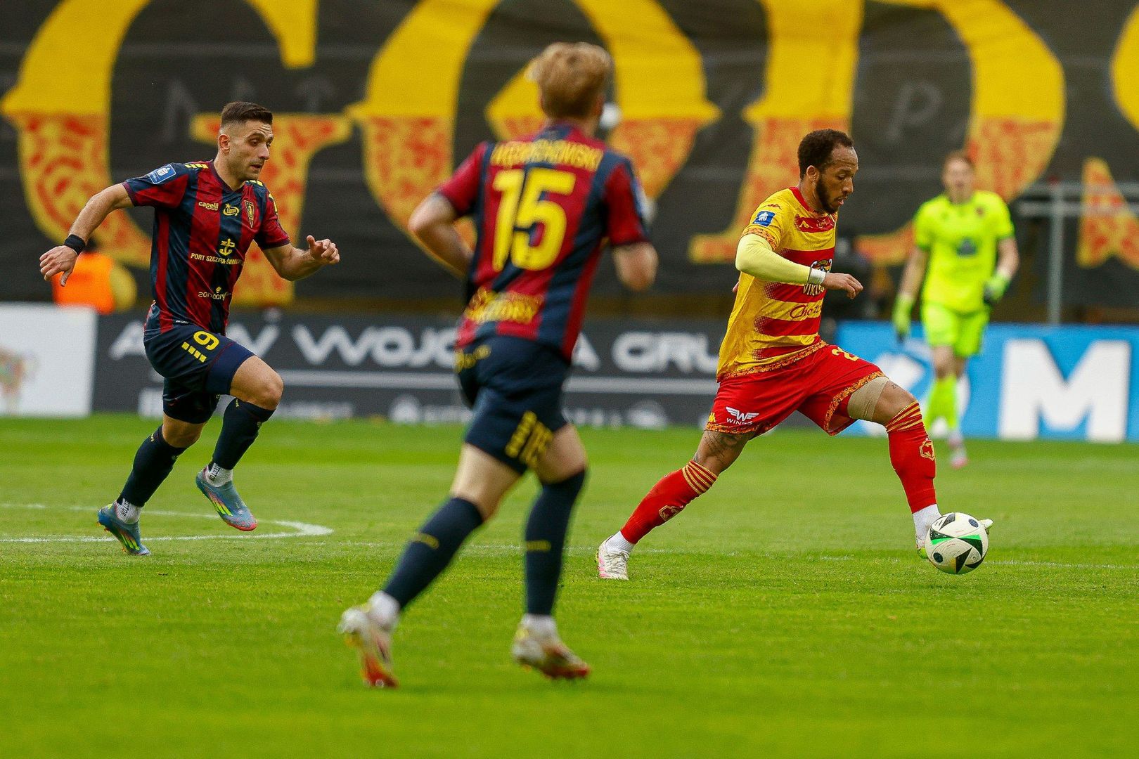 Jagiellonia Białystok - Pogoń Szczecin 1:1 na zakończenie sezonu 2024/25