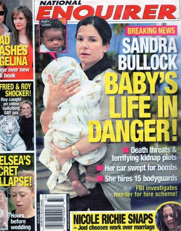 Sandra Bullock BOI SIĘ O ŻYCIE SYNA!
