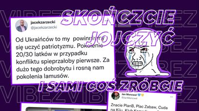 Boomerzy jęczą, że "pokolenie lamusów" ucieknie podczas wojny. Wyjaśnijmy dziadów raz na zawsze