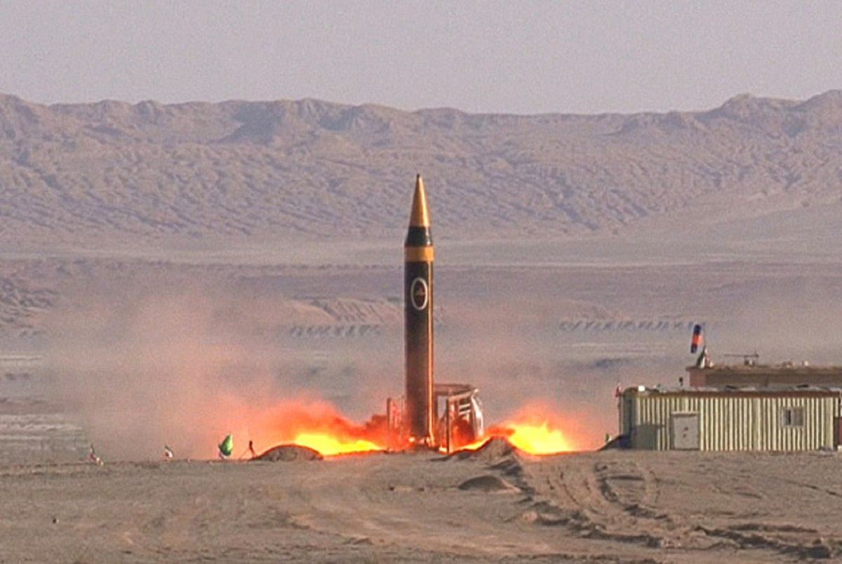 Iran testuje pocisk balistyczny