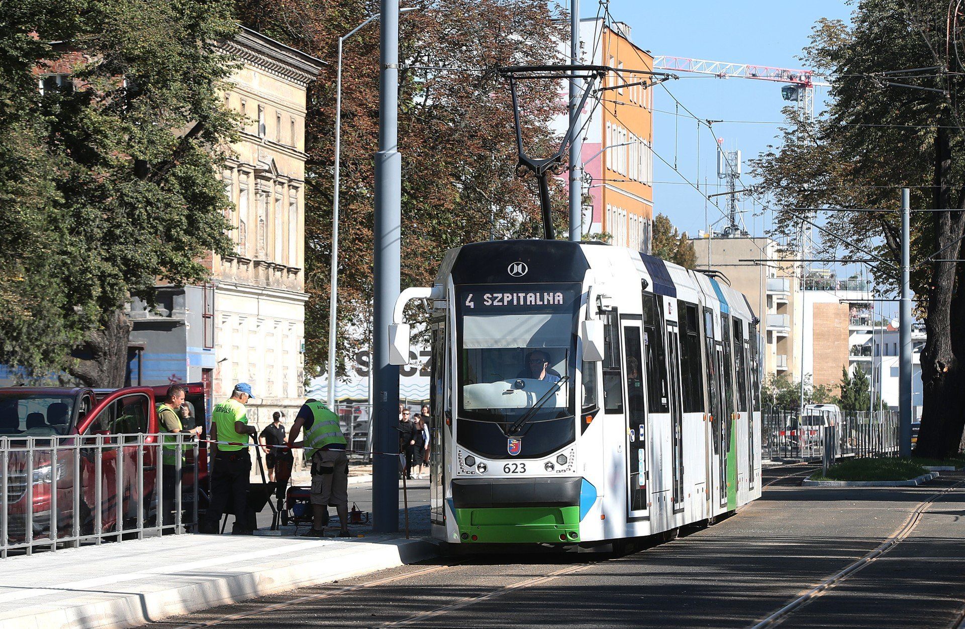 Tramwaj Linia nr 4 powrót
