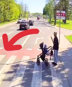 Był z dzieckiem na przejściu. Kierowcy nawet się nie zatrzymali