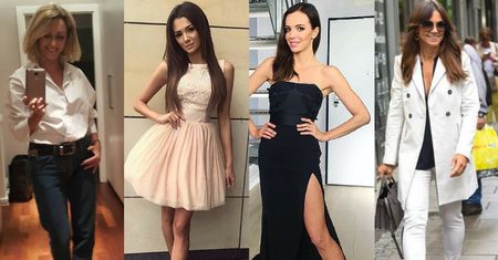 Najmodniejsze czółenka peep toe w stylizacjach gwiazd