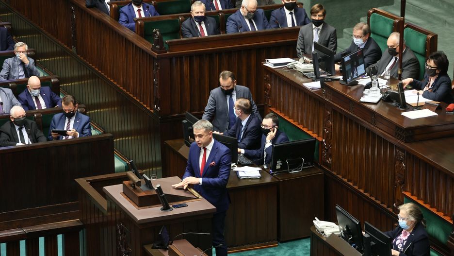 Krzysztof Gawkowski w Sejmie 