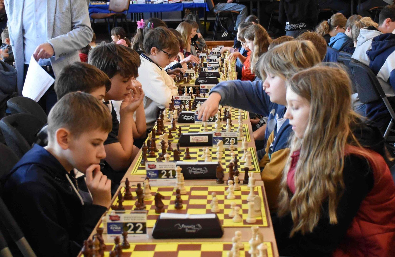W Turzanach (gm. Inowrocław) odbył się 10 maja turniej w ramach cyklu Enea Operator Międzyszkolna Liga Szachowa. Pobity został rekord liczby uczestników ligi. Przy szachownicach rywalizowało 130 zawodników