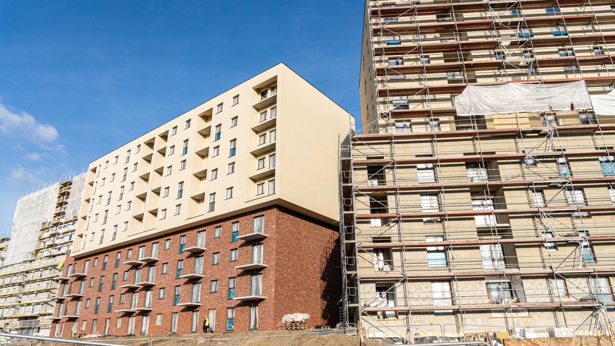 Blok mieszkalny zbyt blisko budynku we wroc?awiu
15.03.2025 Wroclaw Inwestycja obok Portu Powowice  fot. Krzysztof Kaniewski/REPORTER
Krzysztof Kaniewski/REPORTER