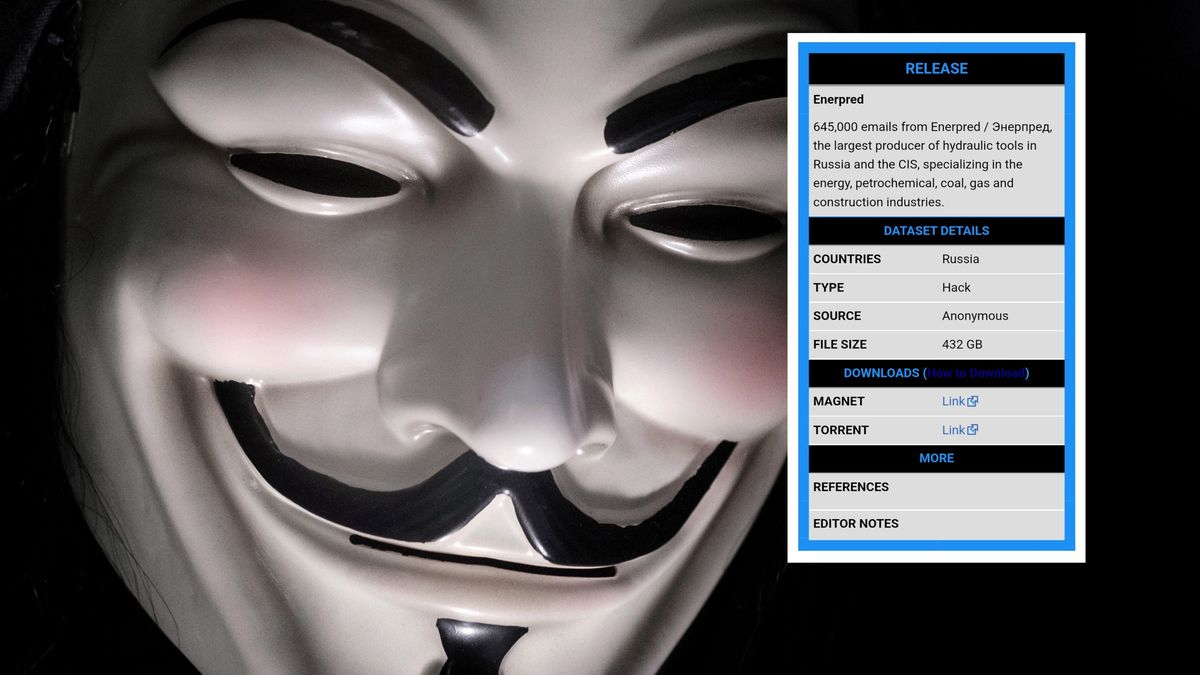 Anonymous wykradli 432 GB danych