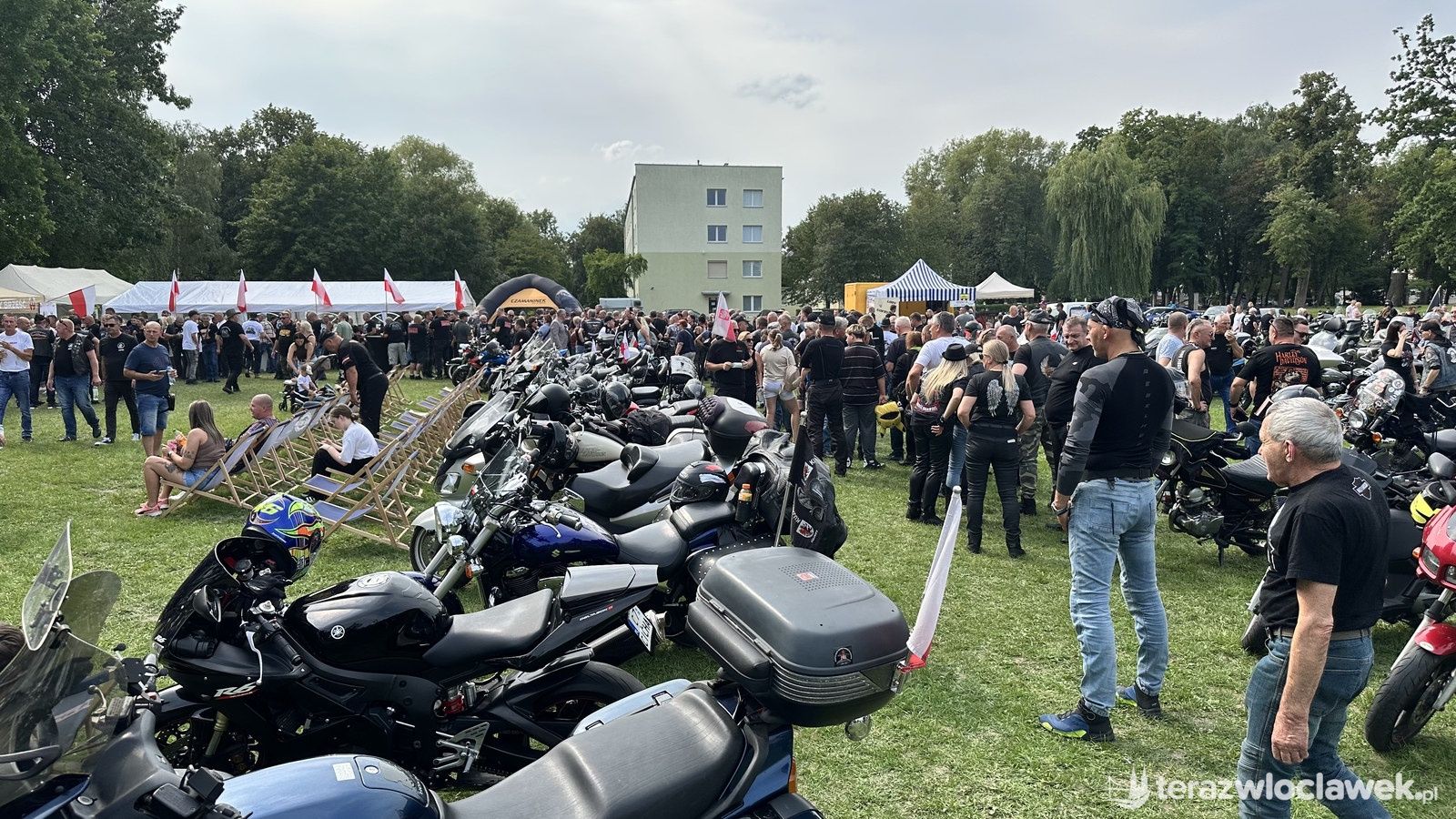 Parada dwóch kółek i piknik w Starym Brześciu. Tak wyglądał Brze