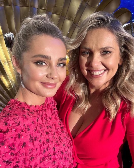 Małgorzata Socha na nagraniach do świątecznej piosenki