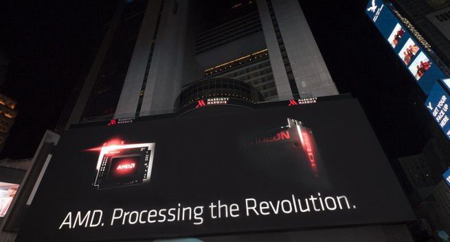 Ścienny system ekranowy od AMD na Times Square: 2230 m2 i 24 mln pikseli