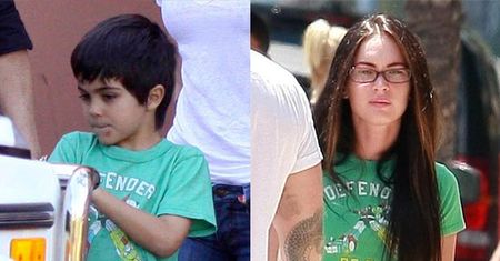 Megan Fox podkrada koszulki syna swojego męża! WTOPA?