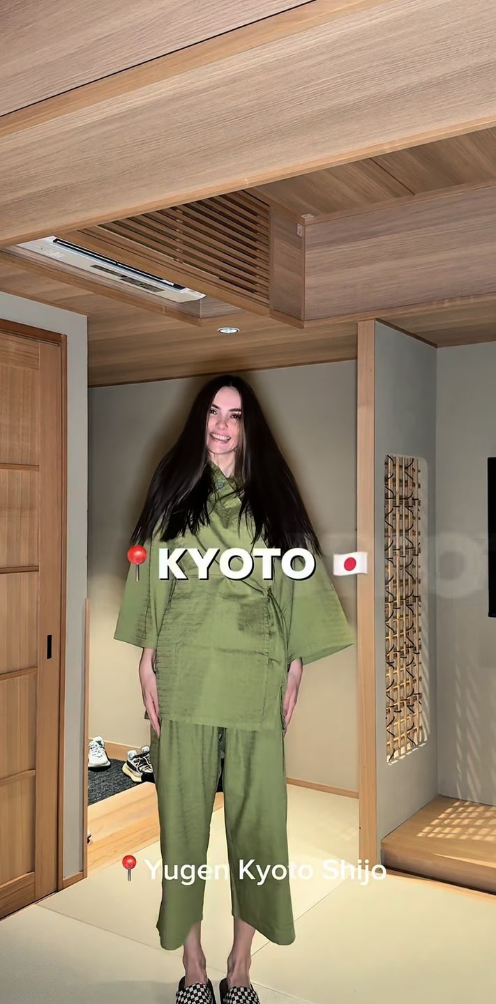 Marcela Leszczak w Kyoto