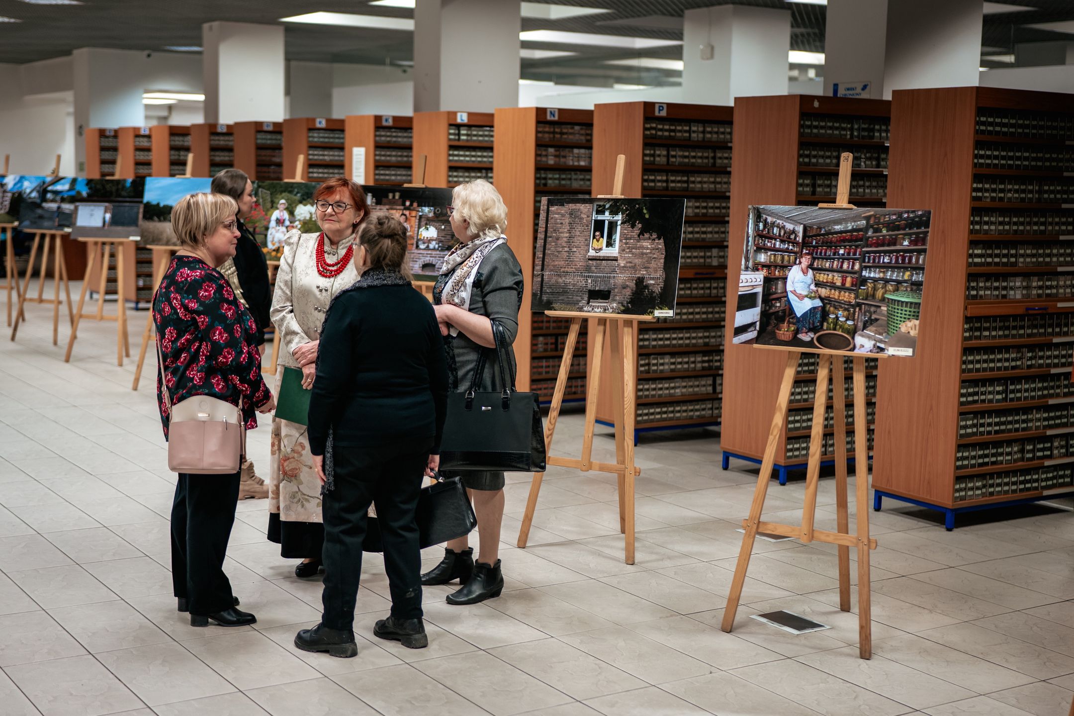 Wystawa w ramach projektu "Pamiętniki kobiet z rodzin górniczych"