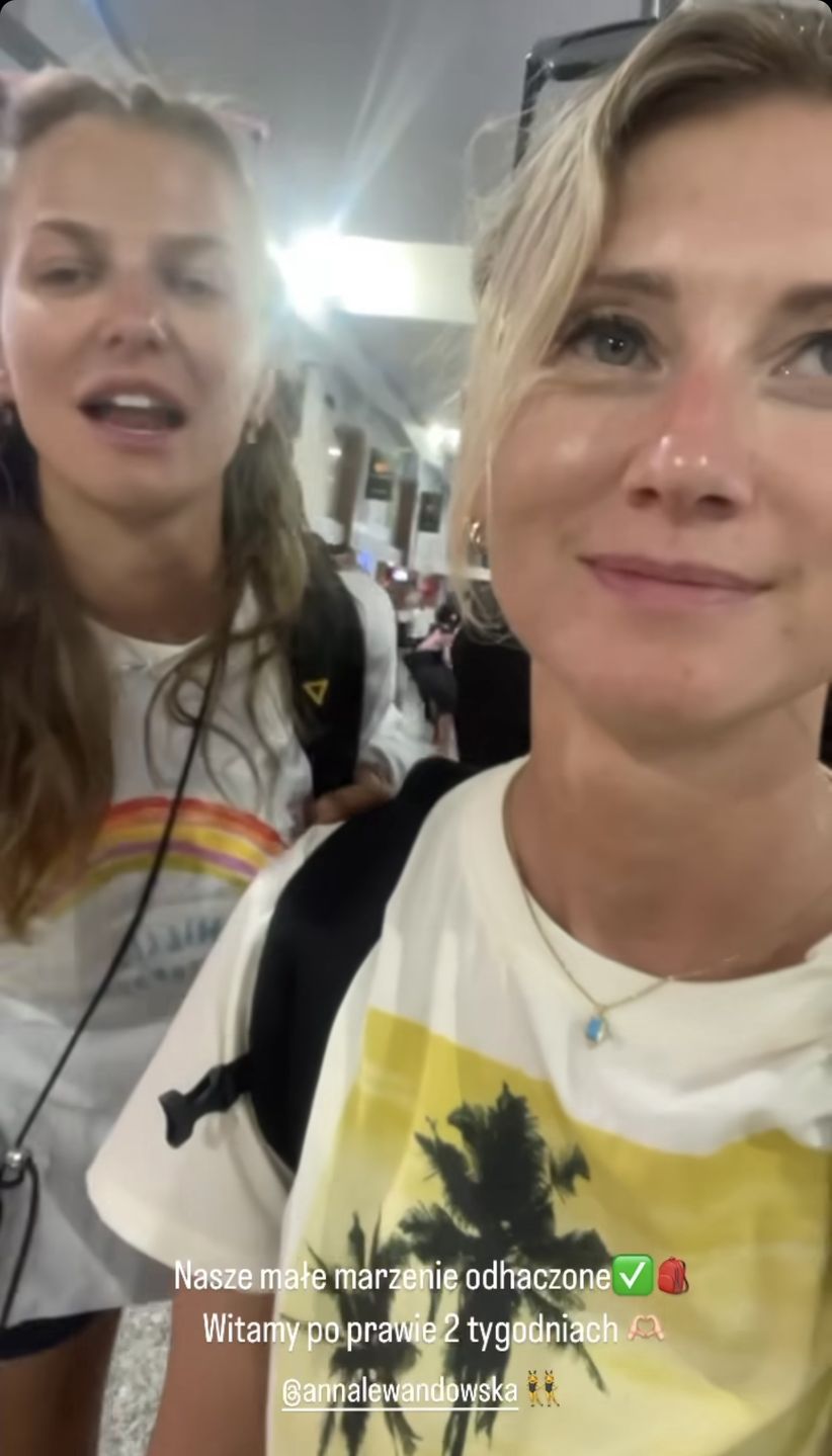 Anna Lewandowska i Aleksandra Dec