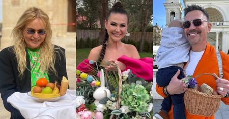 Gwiazdy prezentują WIELKANOCNE KOSZYCZKI i szykują się do świąt: Monika Olejnik z nietypową święconką, Maja Rutkowski... (ZDJĘCIA)