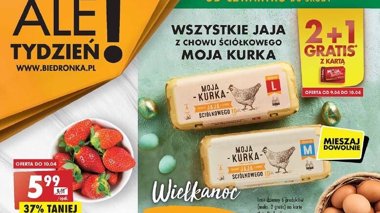 Biedronka gazetka od czwartku 7.04