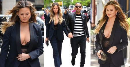 Chrissy Teigen miesiąc po porodzie!