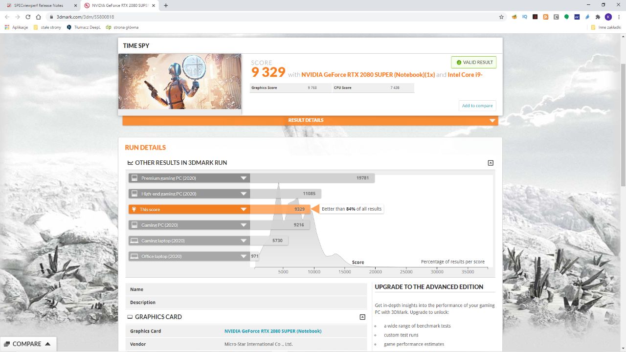 Test MSI GE75 Raider 10SGS, czyli jak wyhodować smoka... kolejnej generacji 17