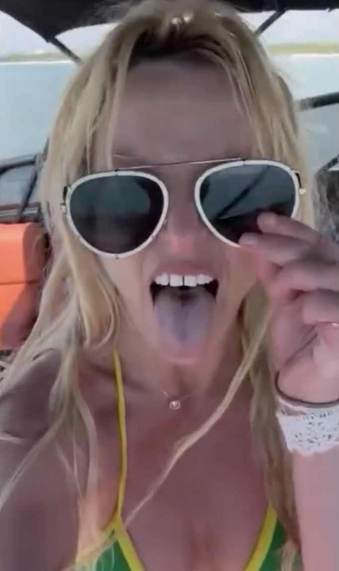 Dziwne zachowanie Britney Spears