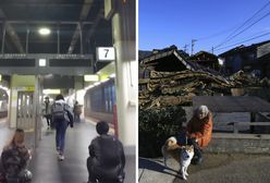 W Japonii 100 tys. ludzi musiało uciekać. Pod gruzami znaleziono ciała