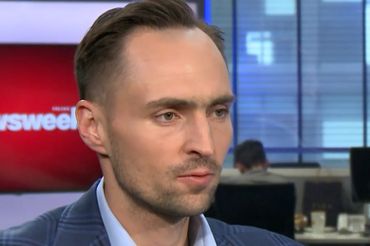 Michał Krzymowski w okresie pracy w "Newsweeku"