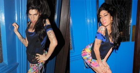 Amy Winehouse "pozuje" do zdjęć