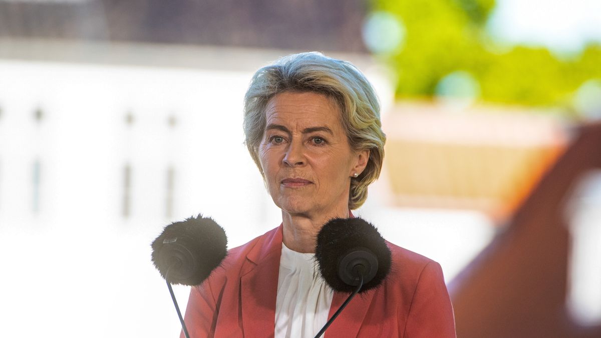 Na zdjęciu szefowa KE Ursula von der Leyen