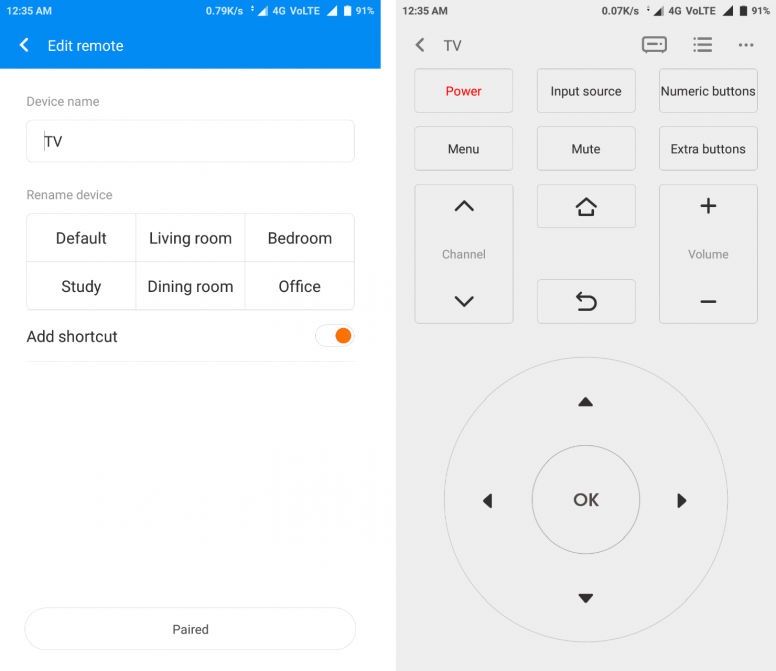 Xiaomi Mi TV 4S 65 - aplikacja Mi Remote