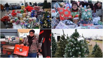 Włocławek: Pchli Targ 7 grudnia 2025. Choinki, ozdoby, stroiki świąteczne