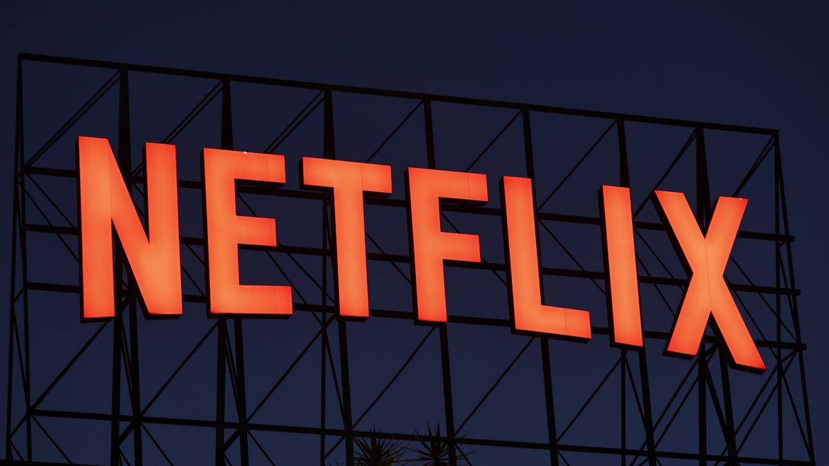 The Netflix logo is seen on the roof of an office building in Los Angeles, California, on May 29, 2026. (Photo by Michael Yanow/NurPhoto via Getty Images)