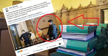 Poznań. Ksiądz bez maski nie wszedł do sądu. Poleciały wyzwiska