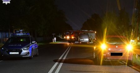 Koszmar na drodze. 19-latek przejechał 41-latka