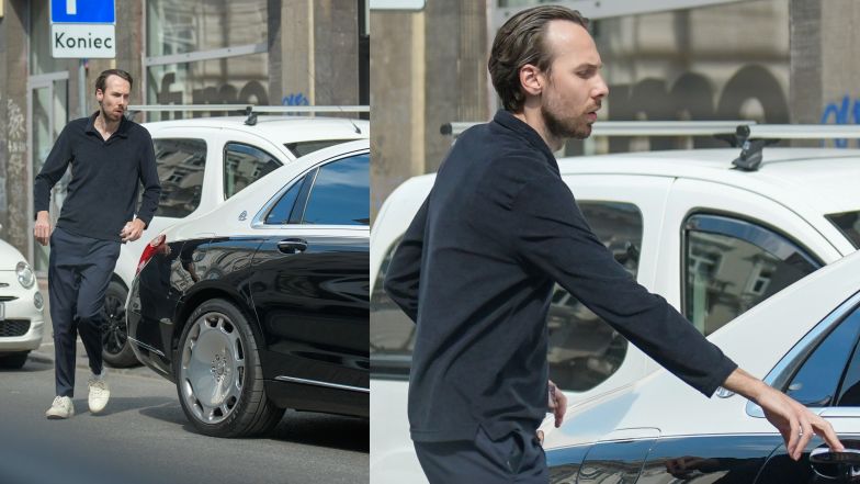 Aleksander Przetakiewicz zabrał dziewczynę modelkę do restauracji