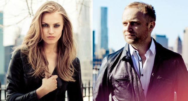 Anna Jagodzińska za Annę Przybylską u boku Piotra Adamczyka w kampanii CCC