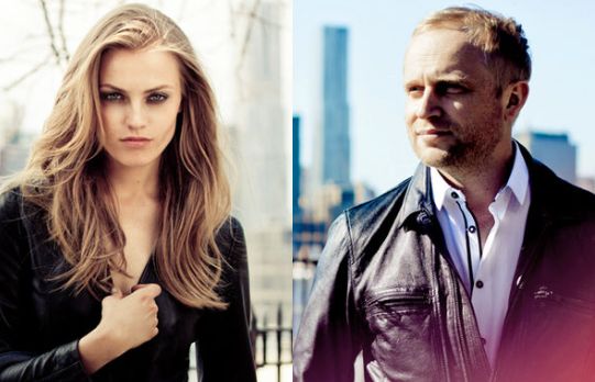 Anna Jagodzińska za Annę Przybylską u boku Piotra Adamczyka w kampanii CCC