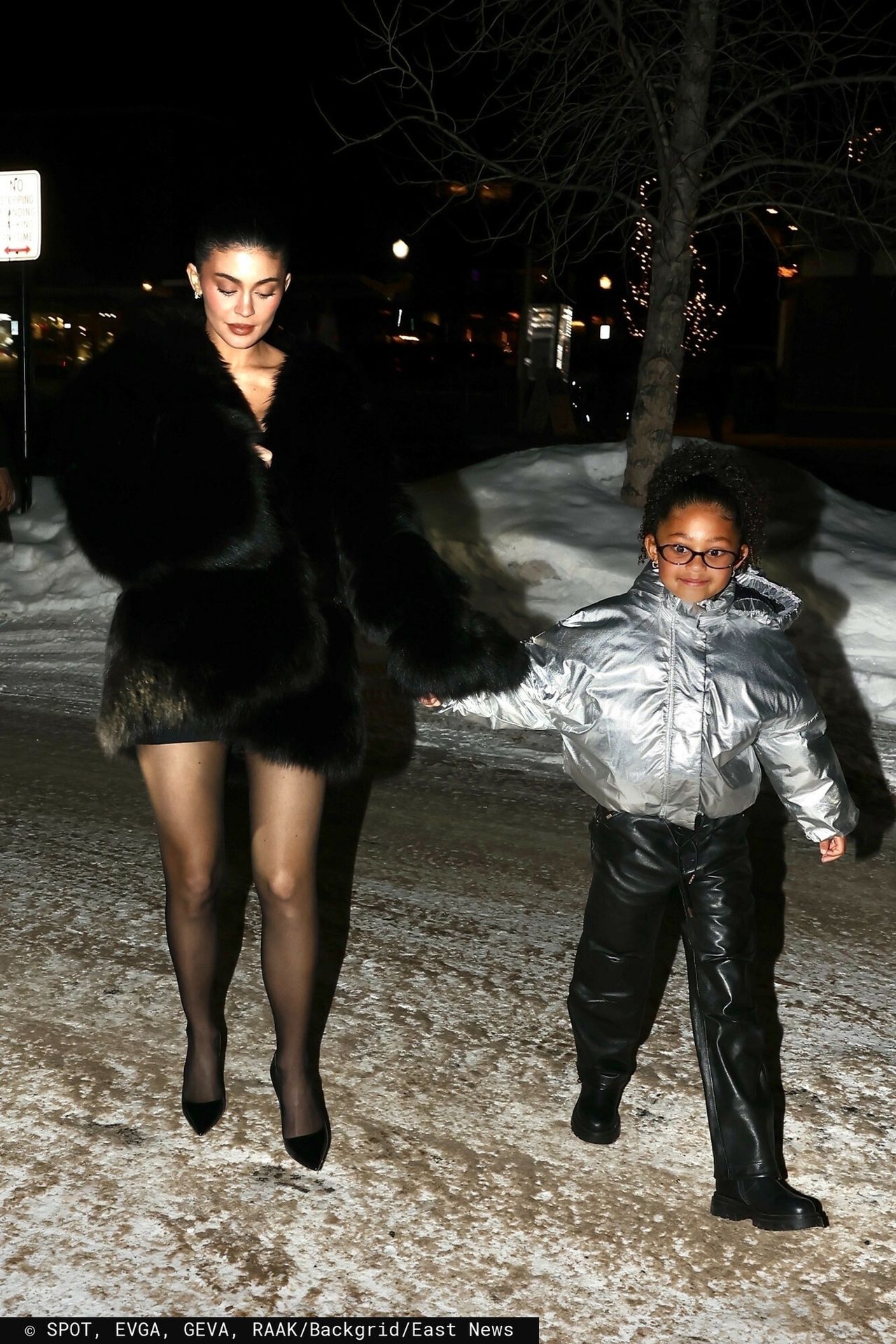 Kylie Jenner with her daughter Stormi