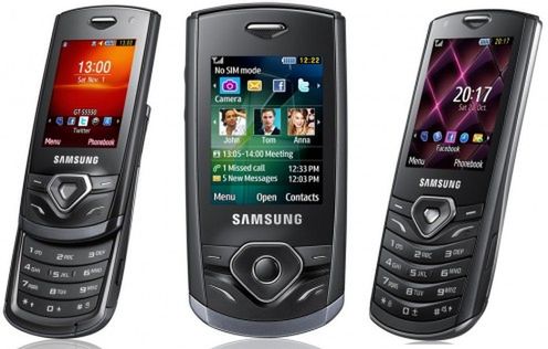 Trzy nowe Samsungi z serii Shark - S3550, S5350 oraz S5550