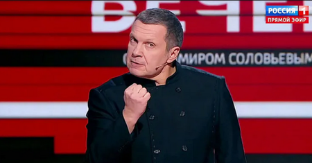 Wystąpił w programie u Sołowjowa. "Świat szaleństwa"