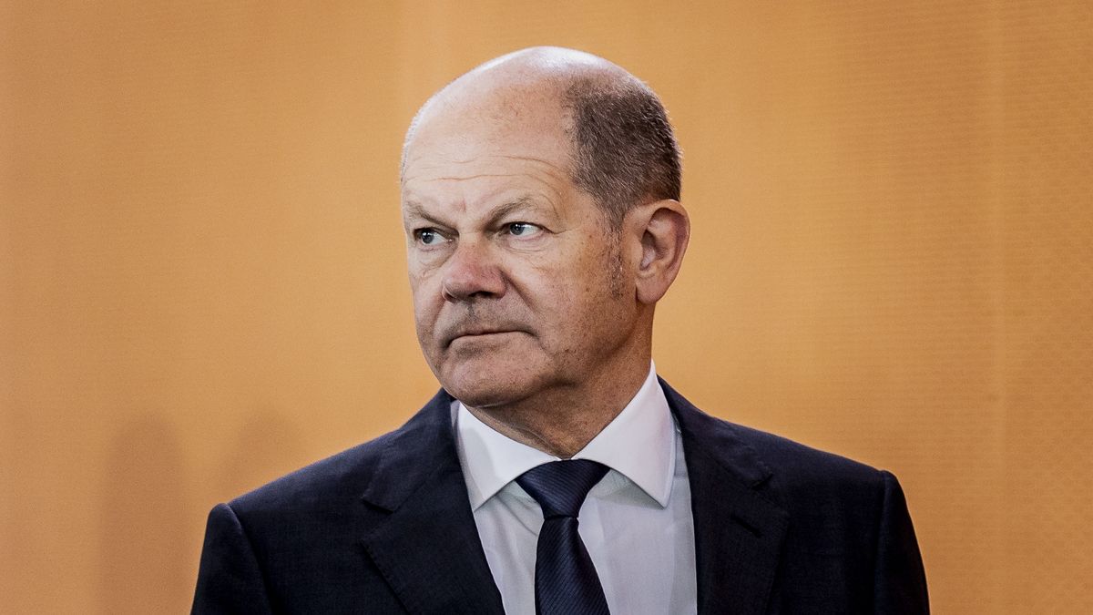 Na zdjęciu Olaf Scholz