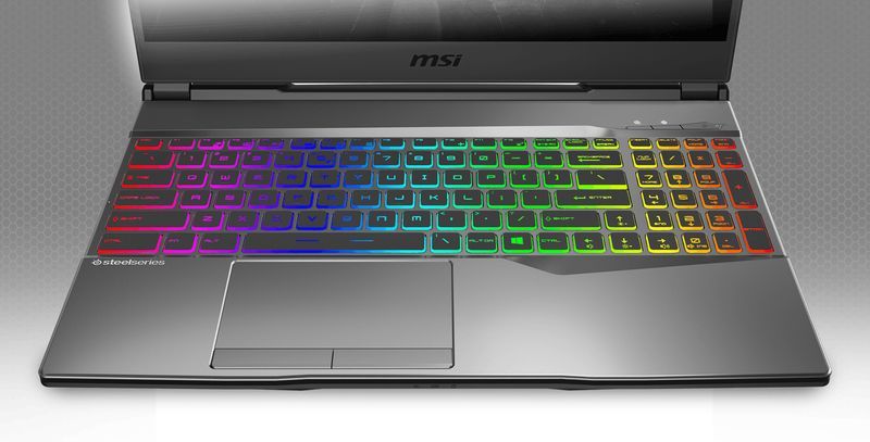 Laptop do gier - klawiatura