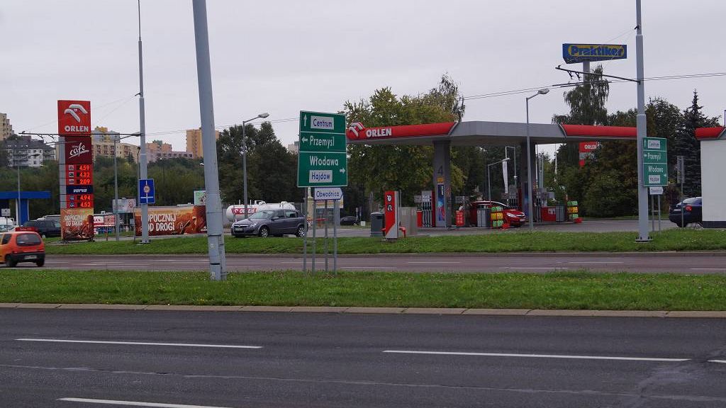 Stacja benzynowa Orlen ul Mełgiewska Lublin