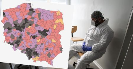 Koronawirus. Gdzie jest najgorzej? 36 powiatów z rekordowym wskaźnikiem zakażeń