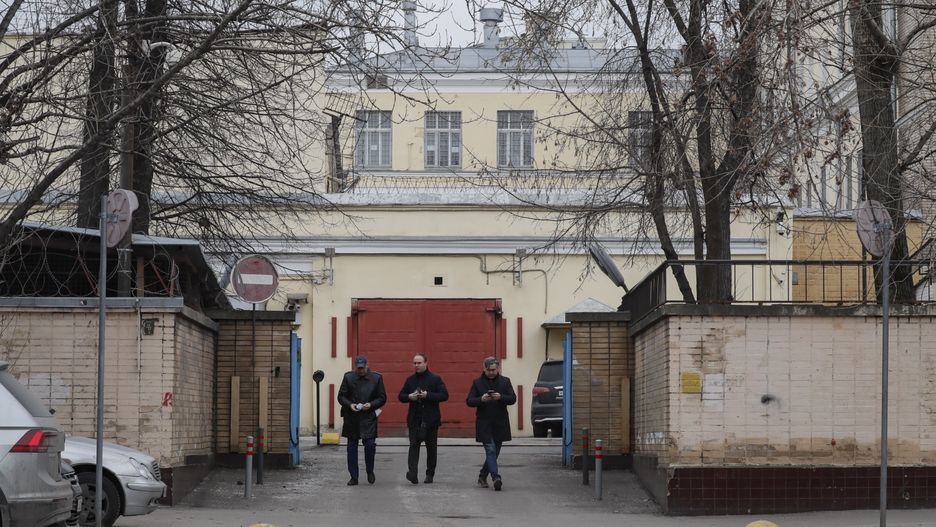 Więzienie Lefortowo w Moskwie, gdzie przetrzymywany jest Evan Gershkovich 